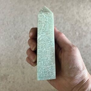 Amazonite Tower | Natural Stone Crystal Point  Gemstone Obelisk Wand